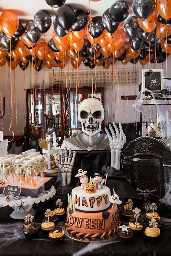 Halloween Birthday Decorations
 Halloween Party Inspiration Spooky Little Halloween