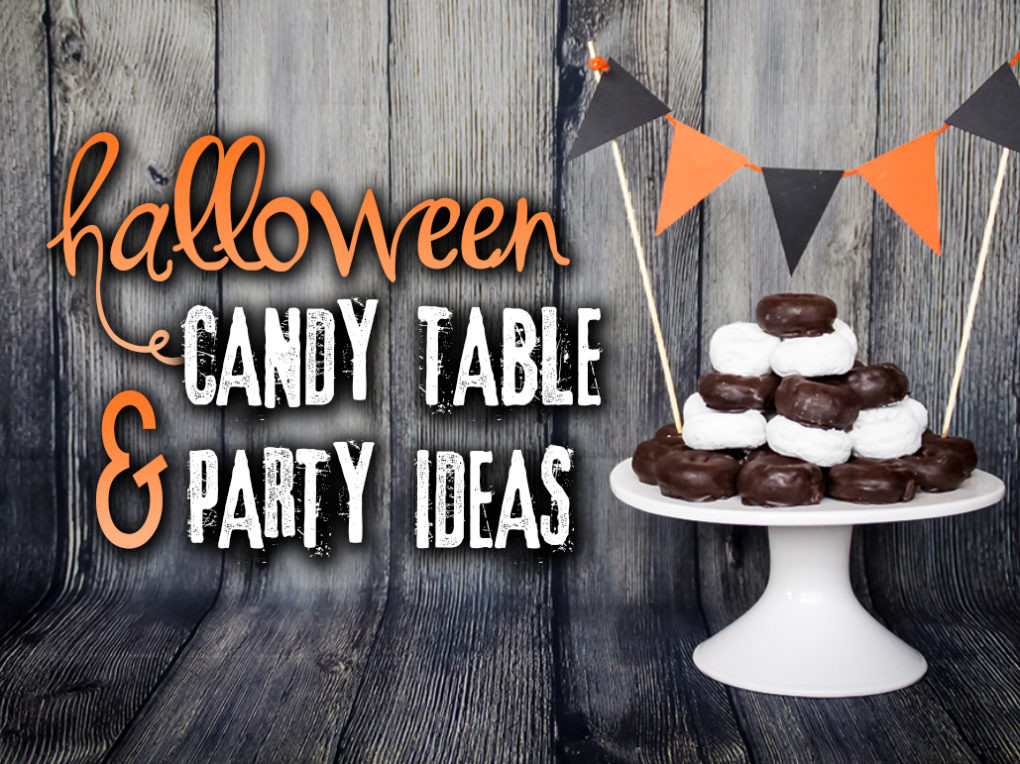 Halloween Candy Table
 Halloween Candy Table & Party Ideas The DIY Lighthouse