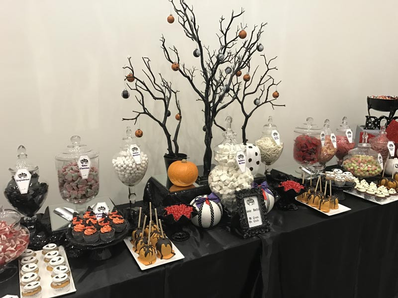 Halloween Candy Table
 Halloween Sweets Candy Buffet Candy Buffets l Sweetie