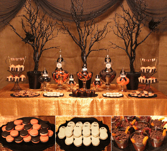 Halloween Candy Table
 Kids’ Halloween Parties FREE PRINTABLES