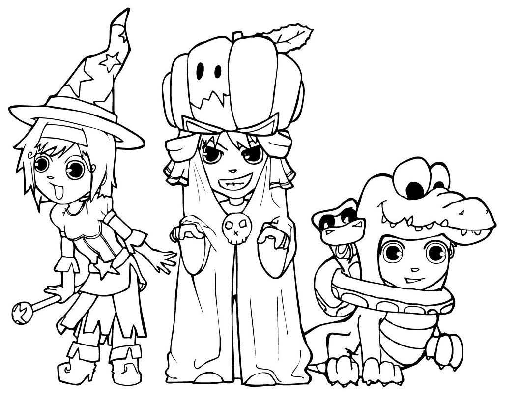 Halloween Coloring Pages Printable Free
 Halloween Printable Coloring Pages Minnesota Miranda