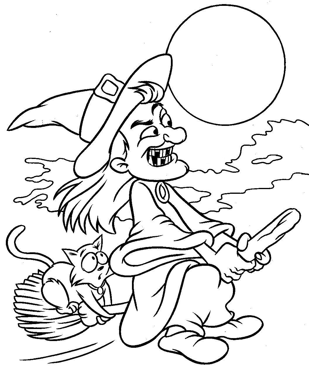 Halloween Coloring Pages Printable Free
 Free Halloween coloring pages Halloween Coloring Pages
