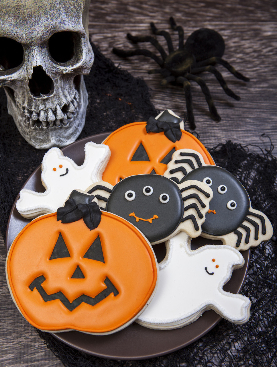 Halloween Cookies Pictures
 Spooky Cookie Halloween Cookie Decorations