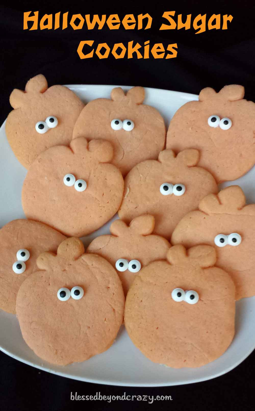 Halloween Cutout Cookies
 Halloween Sugar Cookies