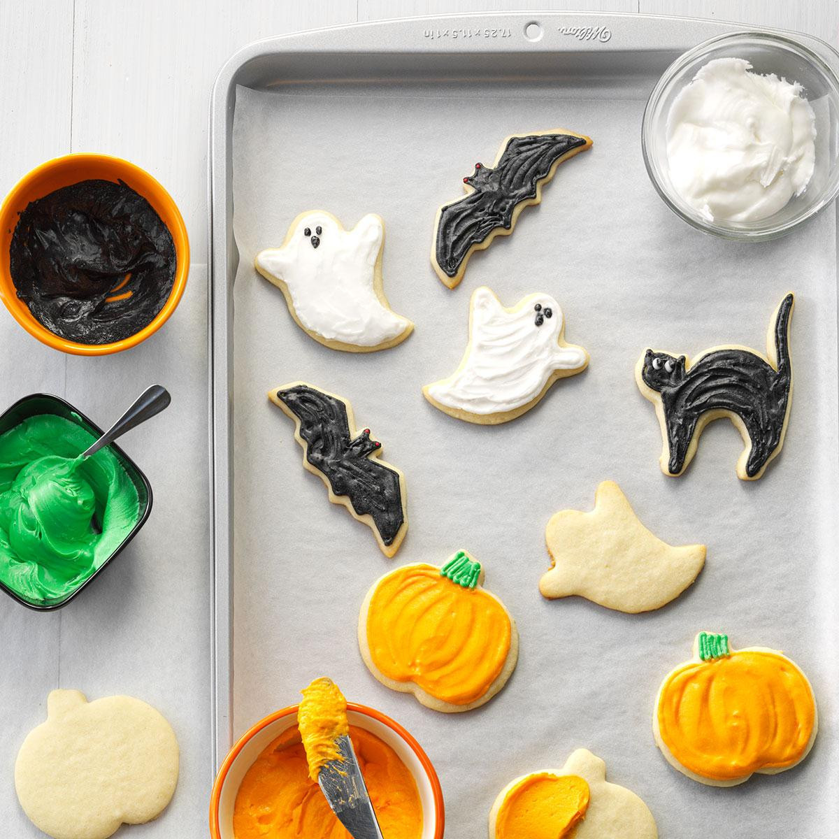 Halloween Cutout Cookies
 Halloween Party Cutout Cookies Recipe