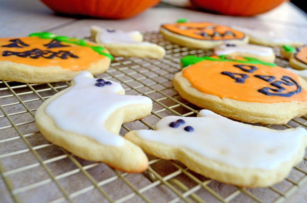Halloween Cutout Cookies
 Sugar Cookie Cut Outs Halloween Cookies Post 1 of 2