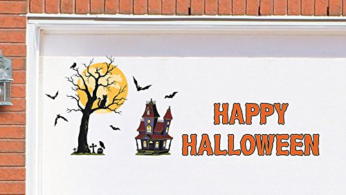 Halloween Garage Door Decals
 Halloween Scene Garage Door Magnets Decal Fall Autumn