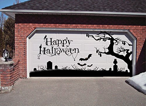 Halloween Garage Door Decals
 Great Stuff • Garage Door Halloween Decorations