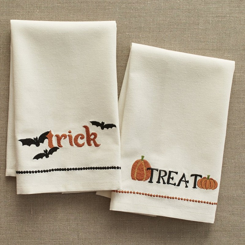 Halloween Kitchen Towels
 rick Treat Halloween Kitchen Towels