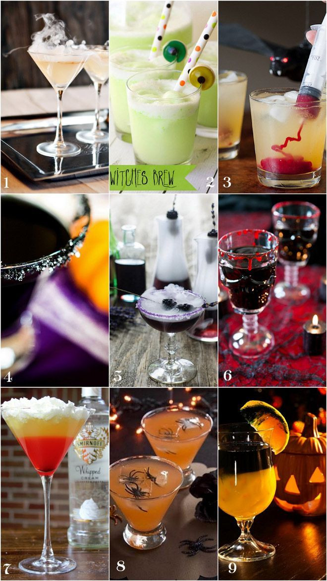 Halloween Party Drinks
 870 best Cocktail & Drink Ideas for Parties images on