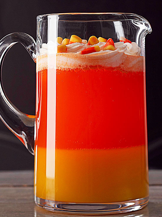 Halloween Party Drinks
 candycorndrink