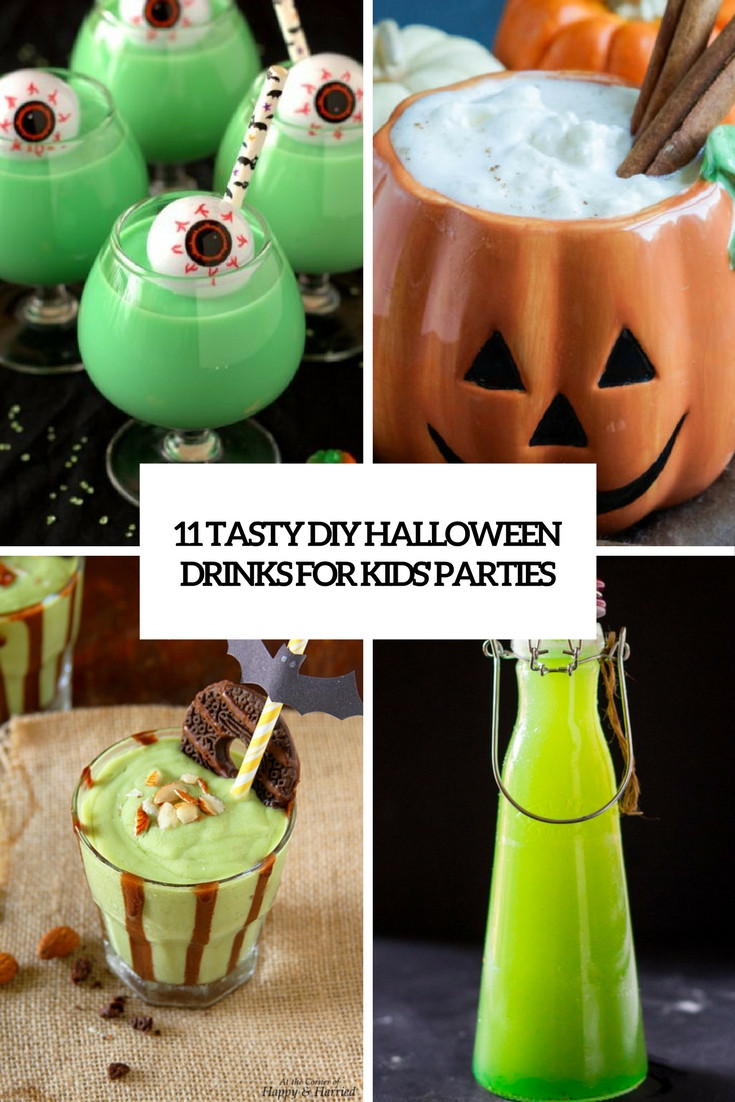 Halloween Party Drinks
 11 Tasty DIY Halloween Drinks For Kids Parties Shelterness