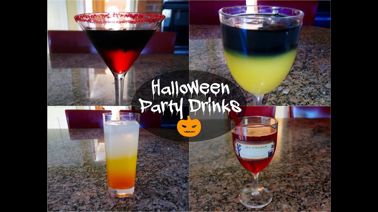 Halloween Party Drinks
 Halloween Party Drinks Alcoholic & Non Alcoholic