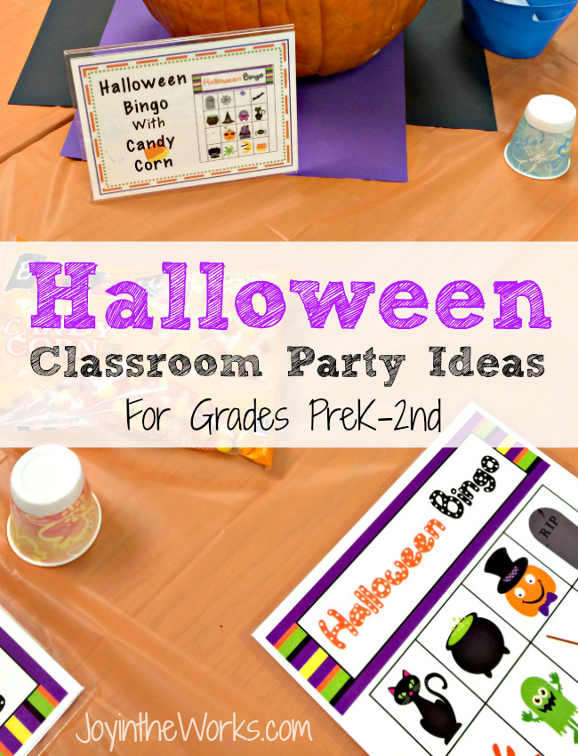 Halloween Party Ideas For 1St Graders
 Halloween Class Party Ideas Grades PreK 2nd Joy in the Works