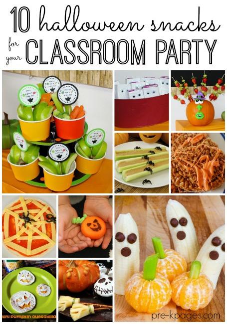 Halloween Party Ideas For Kindergarten Classes
 Classroom Halloween Party Snacks