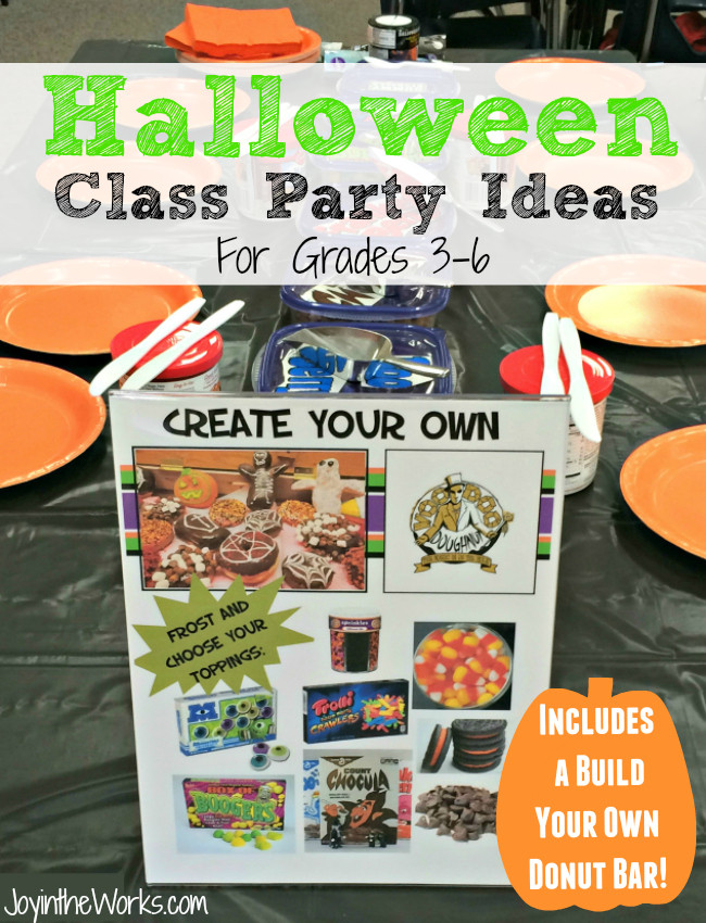 Halloween Party Ideas For Kindergarten Classes
 Halloween Class Party Ideas for Grades 3 6 Joy in the Works