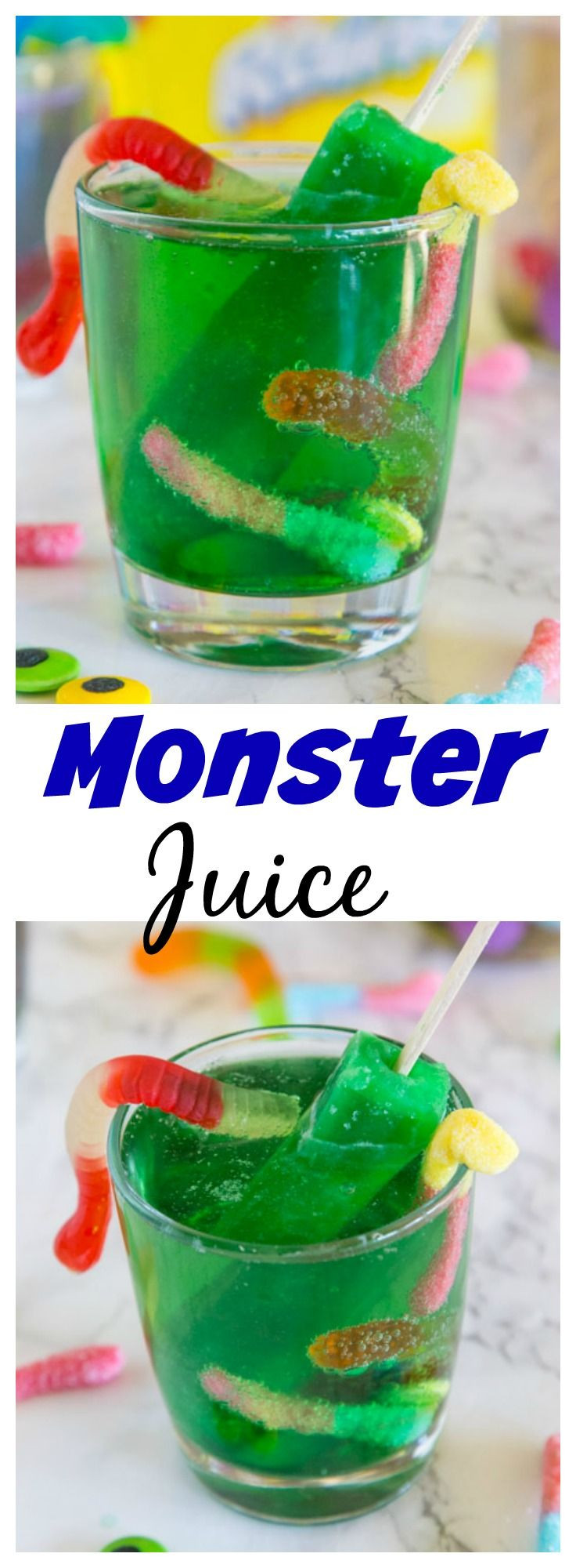 Halloween Punch For Kids-DIY
 Monster Juice – a kid friendly drink just in time for