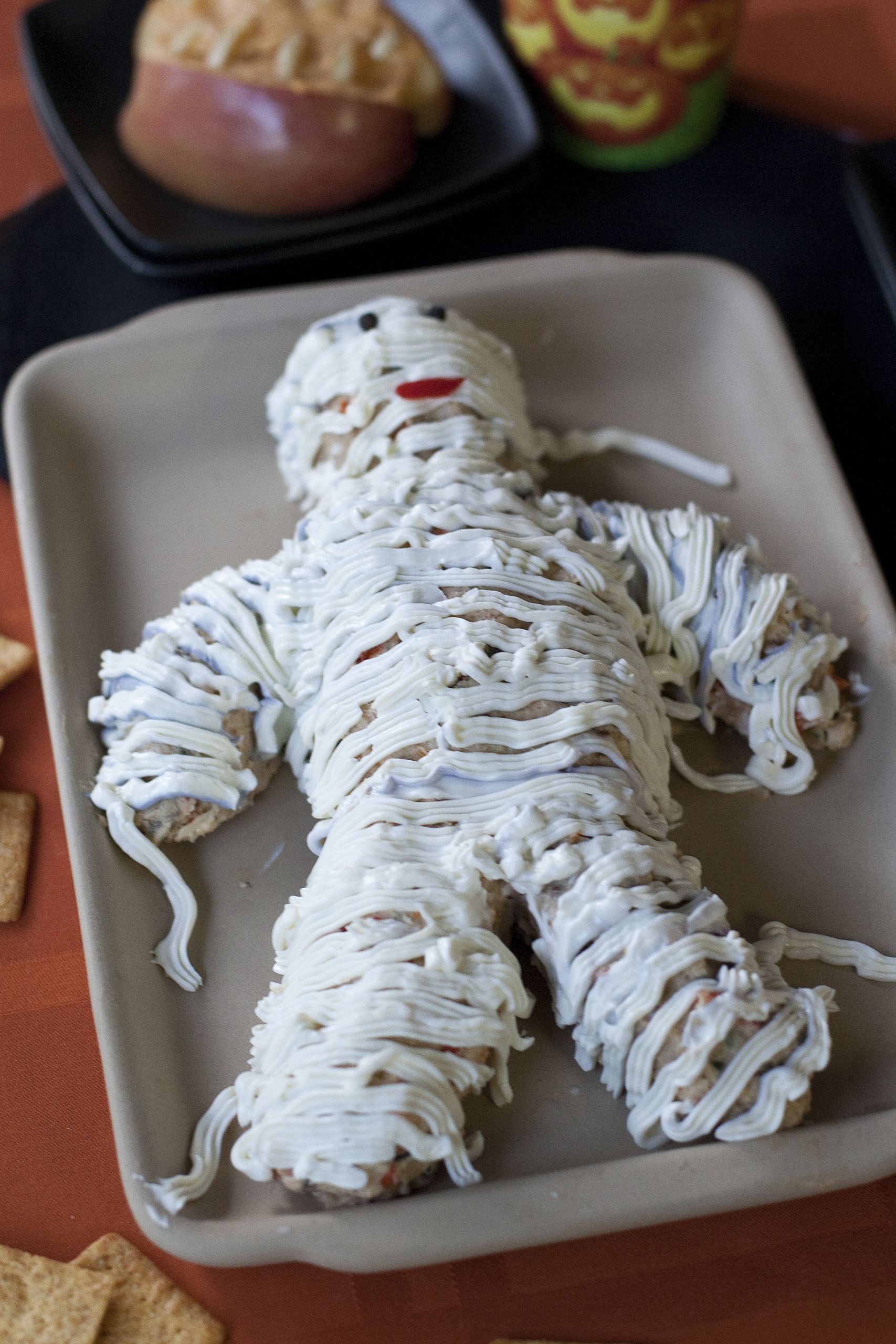 Halloween Side Dishes For Parties
 Easy Cheese Mummy for Halloween Potluck