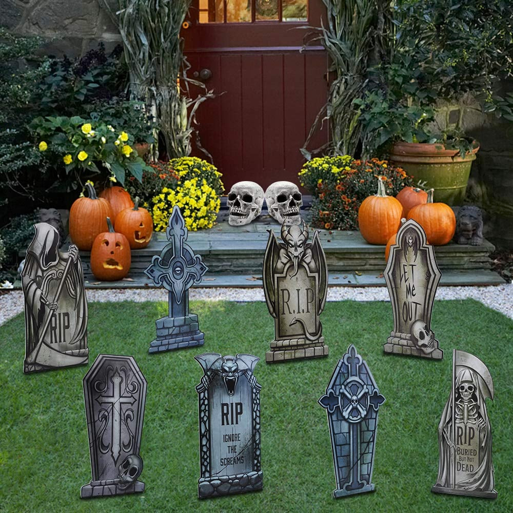 Halloween Table Ware
 Joyin Halloween Tombstone Yard Decorations