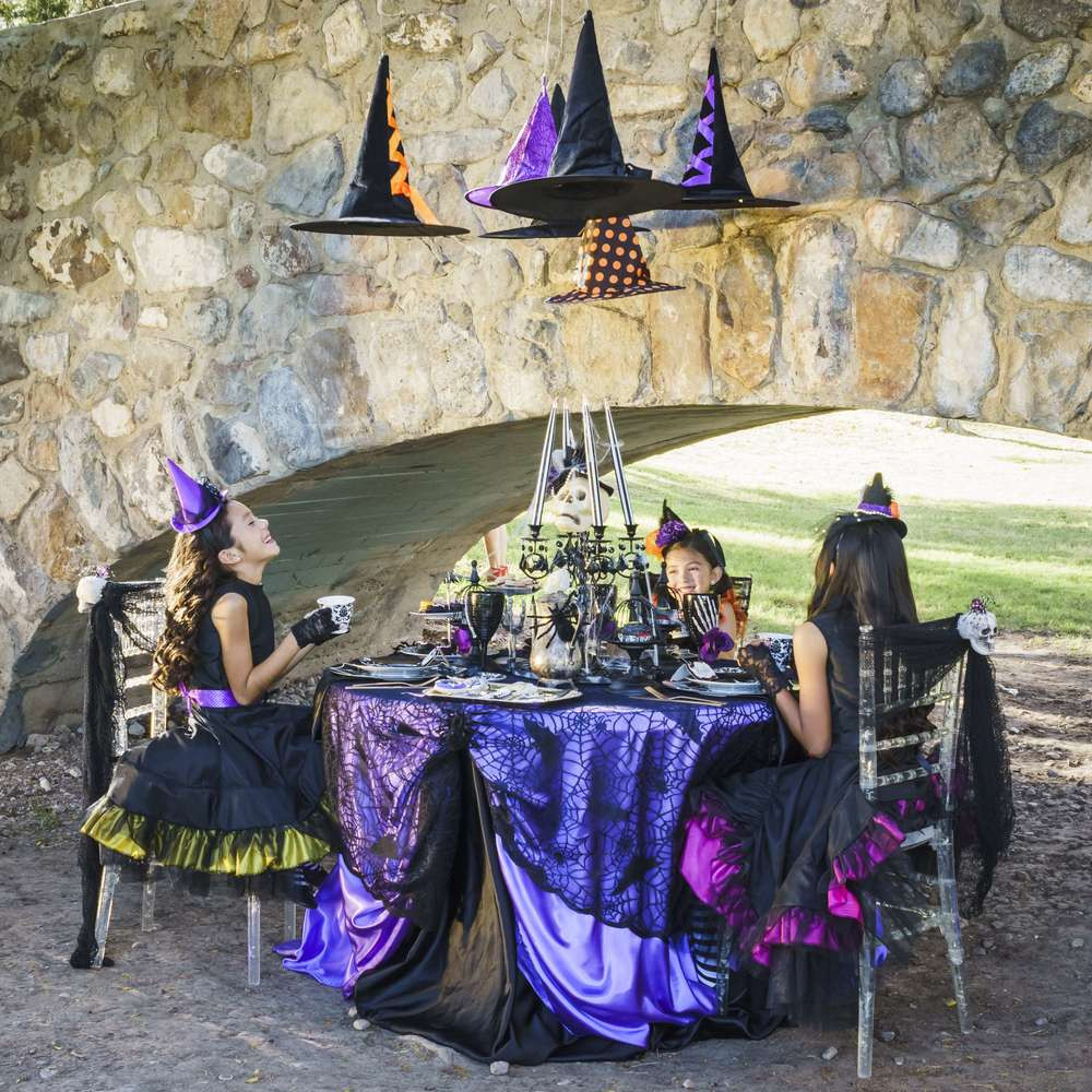 Halloween Tea Party Ideas
 Witch Tea party Witch tea party Party Ideas