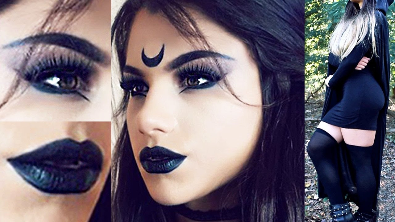 Halloween Witches Makeup Ideas
 Gothic Witch HALLOWEEN Makeup Tutorial Costume Outfit