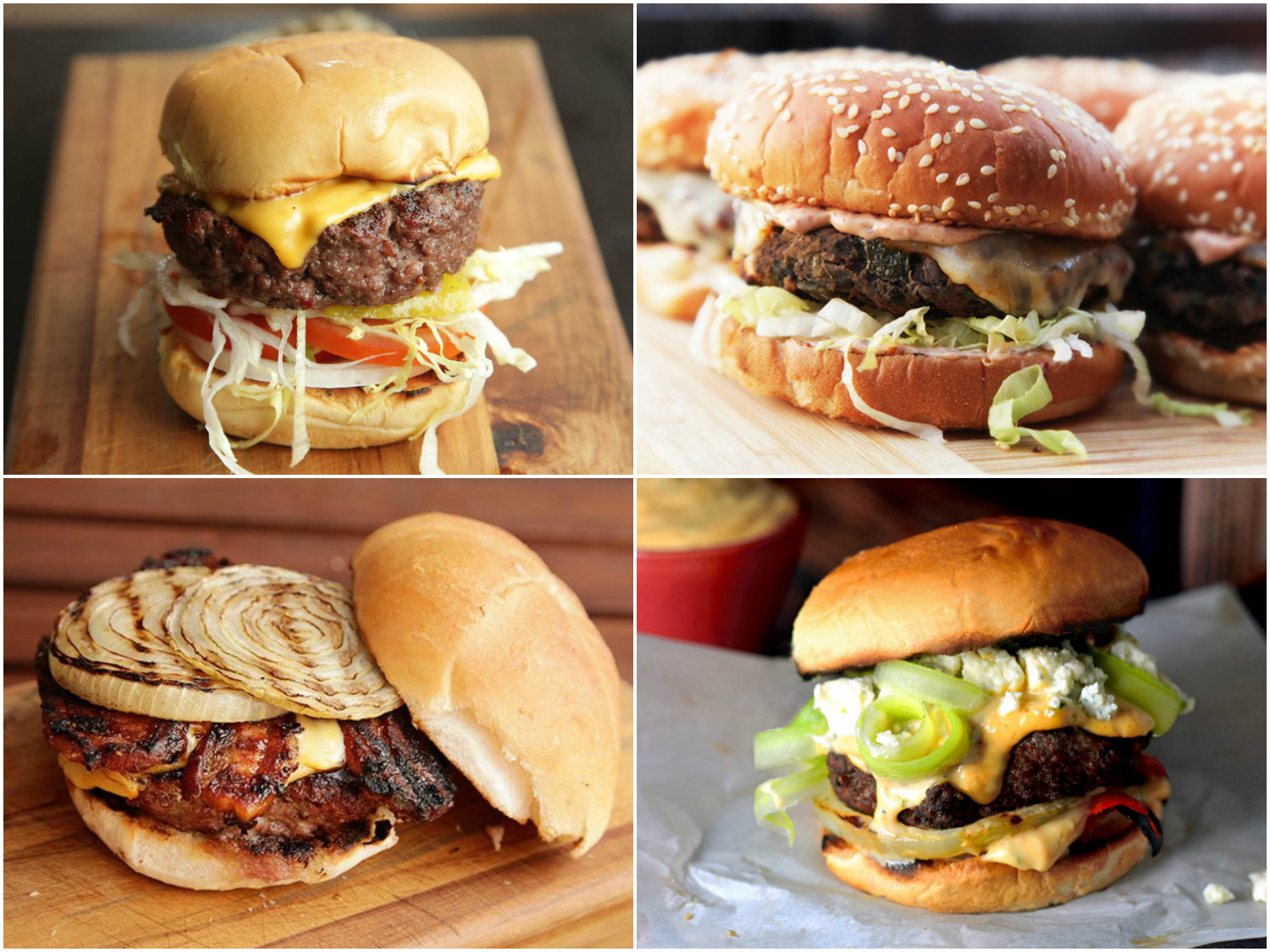Hamburgers Grill Recipe
 15 Grilled Burger Recipes for Memorial Day