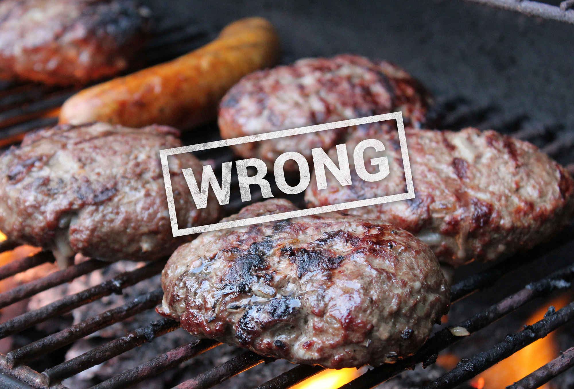 Hamburgers On The Grill
 6 Ways You re Grilling Burgers Wrong
