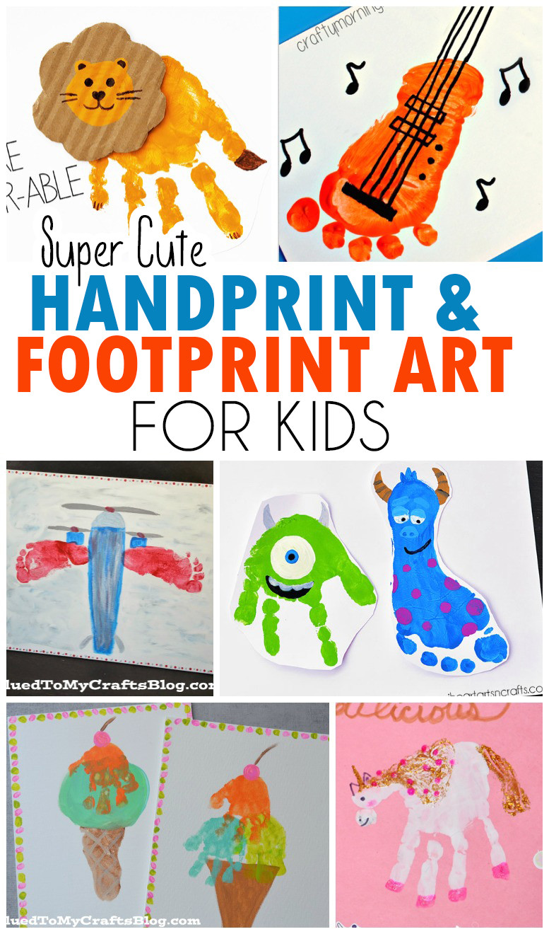 Hand Art For Kids
 Handprint & Footprint Art for Kids Roundup