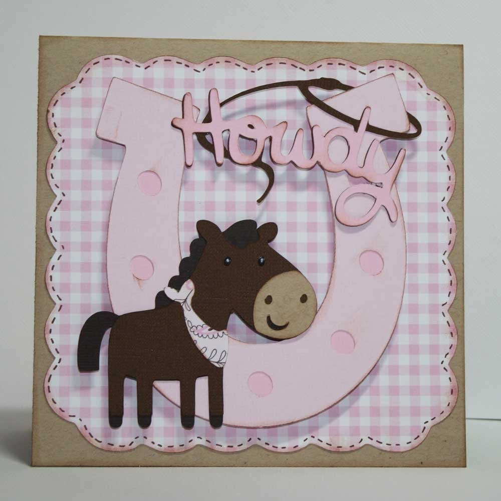 Handmade Birthday Invitations
 EtsyGreetings Handmade Cards Cowgirl Birthday Invitations