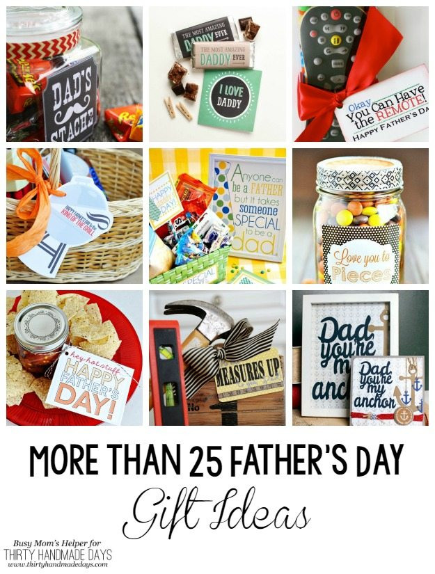 Handmade Father'S Day Gift Ideas
 More than 25 Father s Day Gift Ideas Thirty Handmade Days