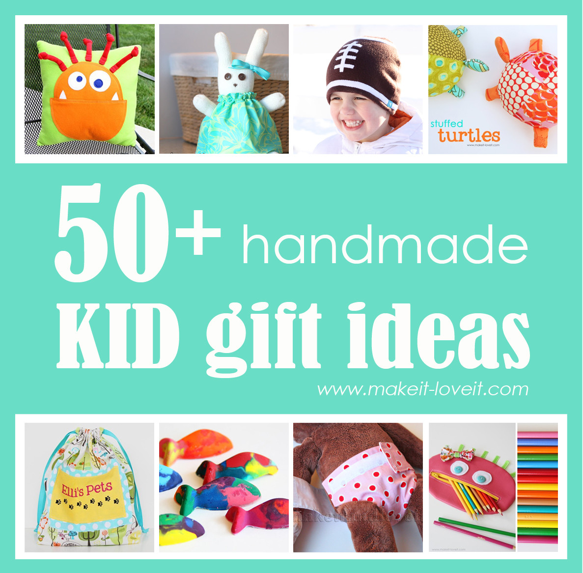 Handmade Gifts From Toddlers
 50 Great Homemade Kid Gift Ideas