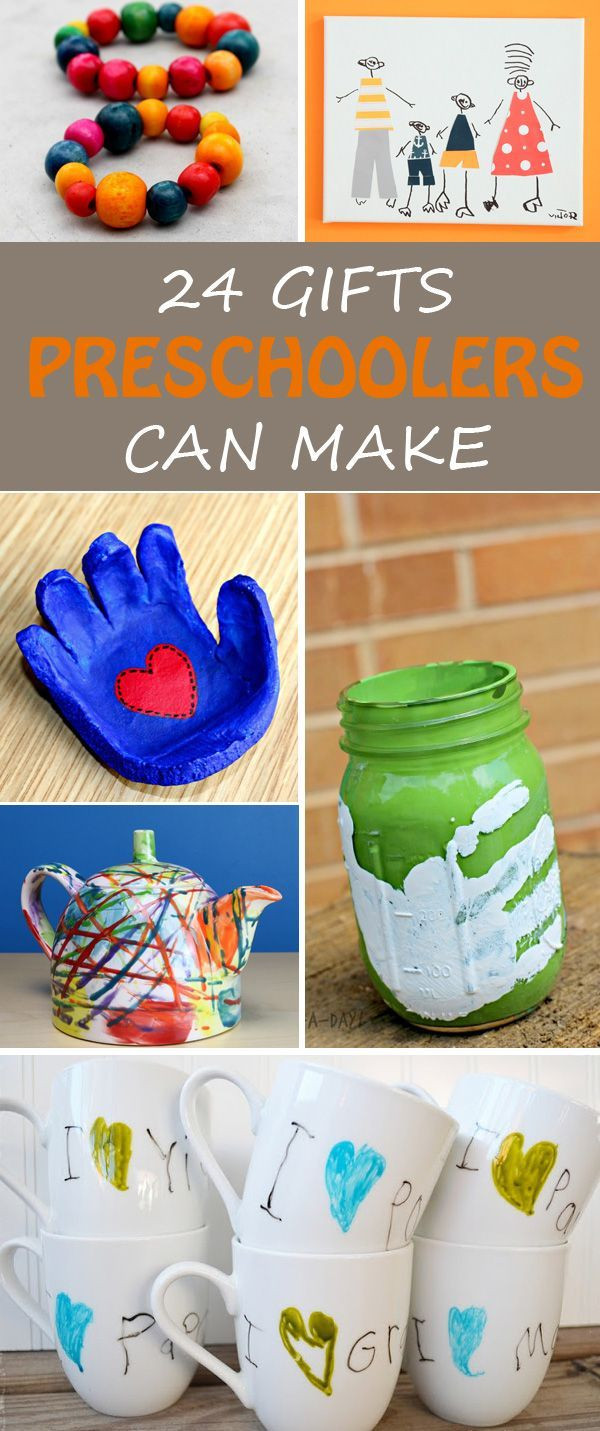 Handmade Gifts From Toddlers
 24 Gifts Kids Can Make