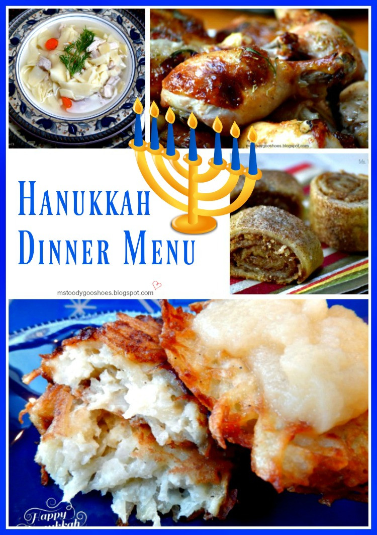 Hanukkah Dinners Recipes
 Ms Toody Goo Shoes A Hanukkah Dinner Menu and My Jelly