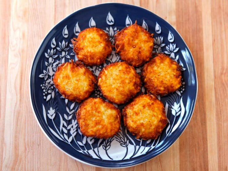 Hanukkah Potato Latkes
 Crispy Panko Potato Latkes Hanukkah Recipe & Tutorial