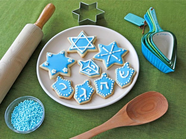 Hanukkah Sugar Cookies
 Hanukkah Holiday Sugar Cookies Decorate with Royal Icing