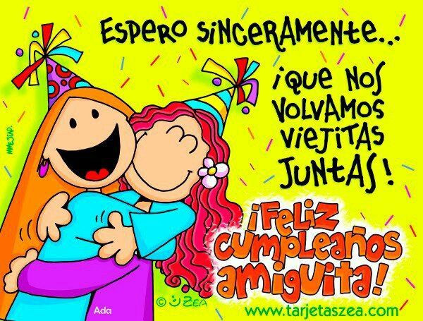 Happy Birthday Amiga Quotes
 Feliz cumpleanos amiga Cumpleaños