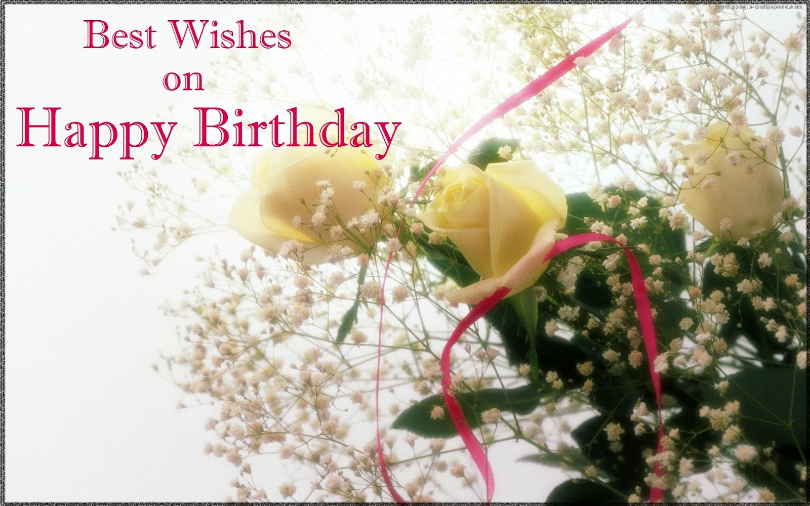 Happy Birthday Best Wishes
 25 Refreshing Birthday Wishes