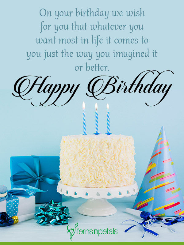 Happy Birthday Blessing Quotes
 90 Happy Birthday Wishes Quotes & Messages in 2020