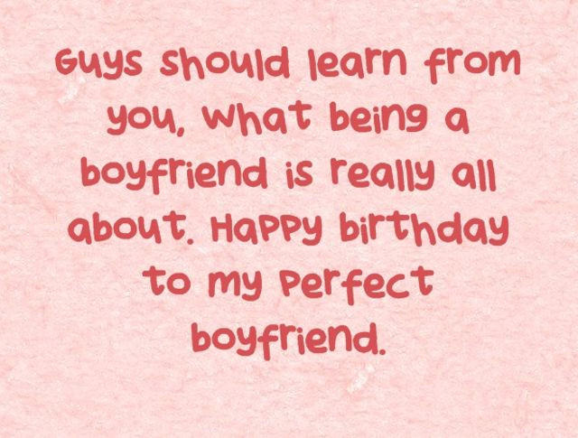 Happy Birthday Boyfriend Quotes
 Happy Birthday To My Boyfriend Quotes QuotesGram