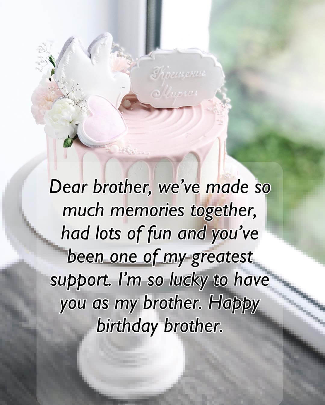 Happy Birthday Brother Quote
 Short And Long Happy Birthday Quotes & Wishes For Brother