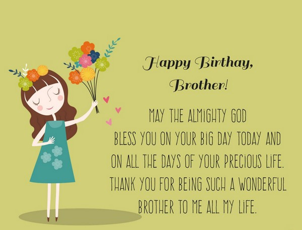 Happy Birthday Brother Quote
 200 Best Birthday Wishes For Brother 2020 My Happy