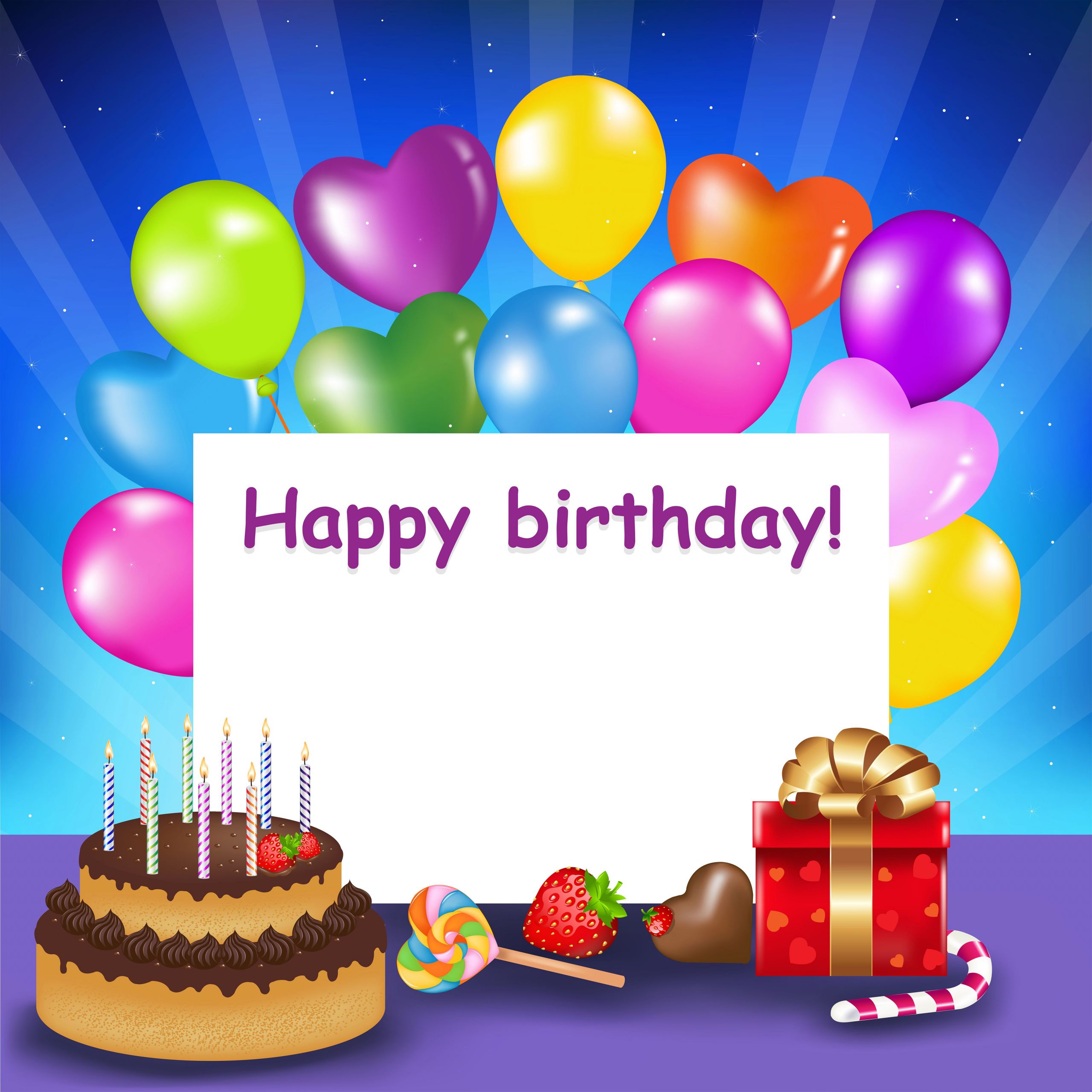 Happy Birthday Cake And Balloons
 Backgrounds Happy Birthday Wallpaper Cave