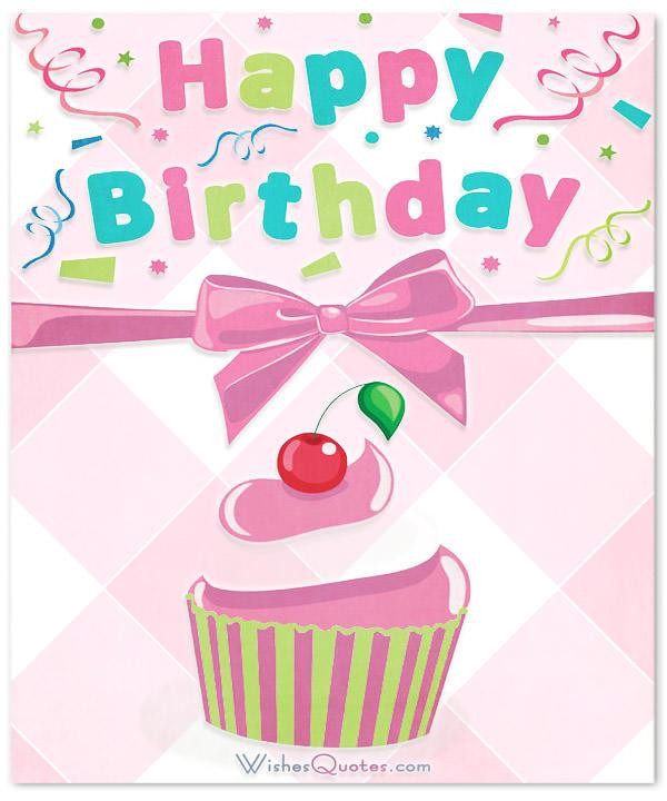 Happy Birthday Card For Facebook
 Birthday Wishes for your Friends By WishesQuotes