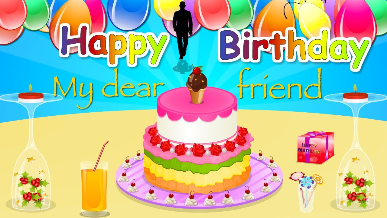 Happy Birthday Cards For A Friend
 Birthday wishes for Friend HD Happy Birthday E greeting