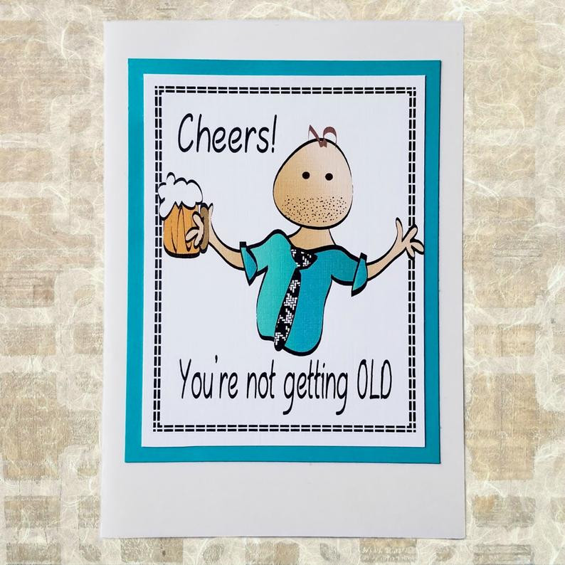 Happy Birthday Cards For Him Funny
 Snarky Happy Birthday Card for Him Funny Birthday Card for