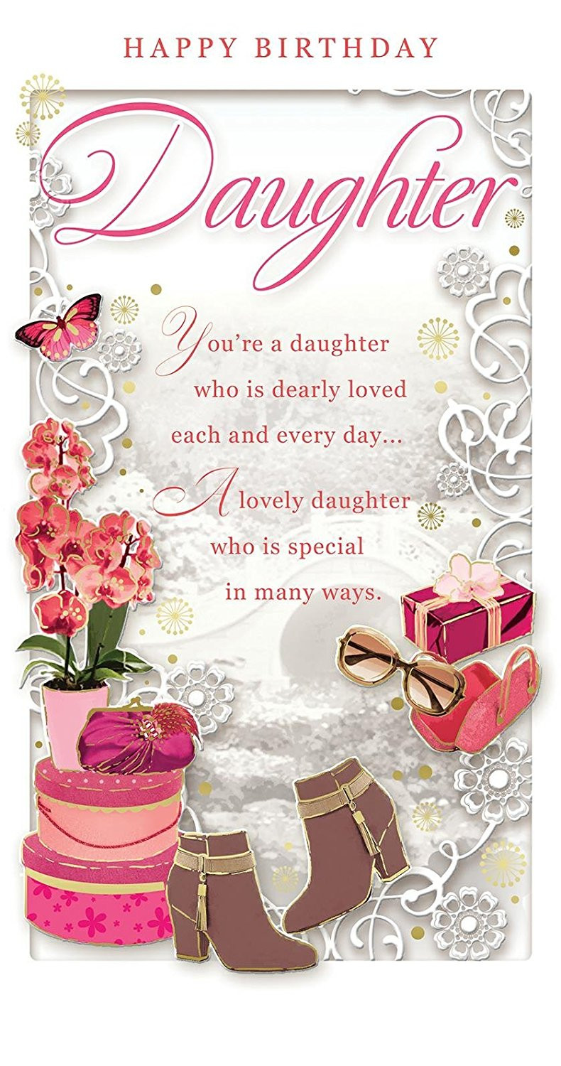 Happy Birthday Daughter Cards
 Happy Birthday Daughter