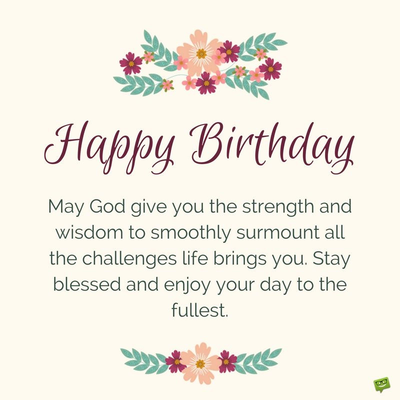Happy Birthday God Bless You Quotes
 Blessings from the Heart