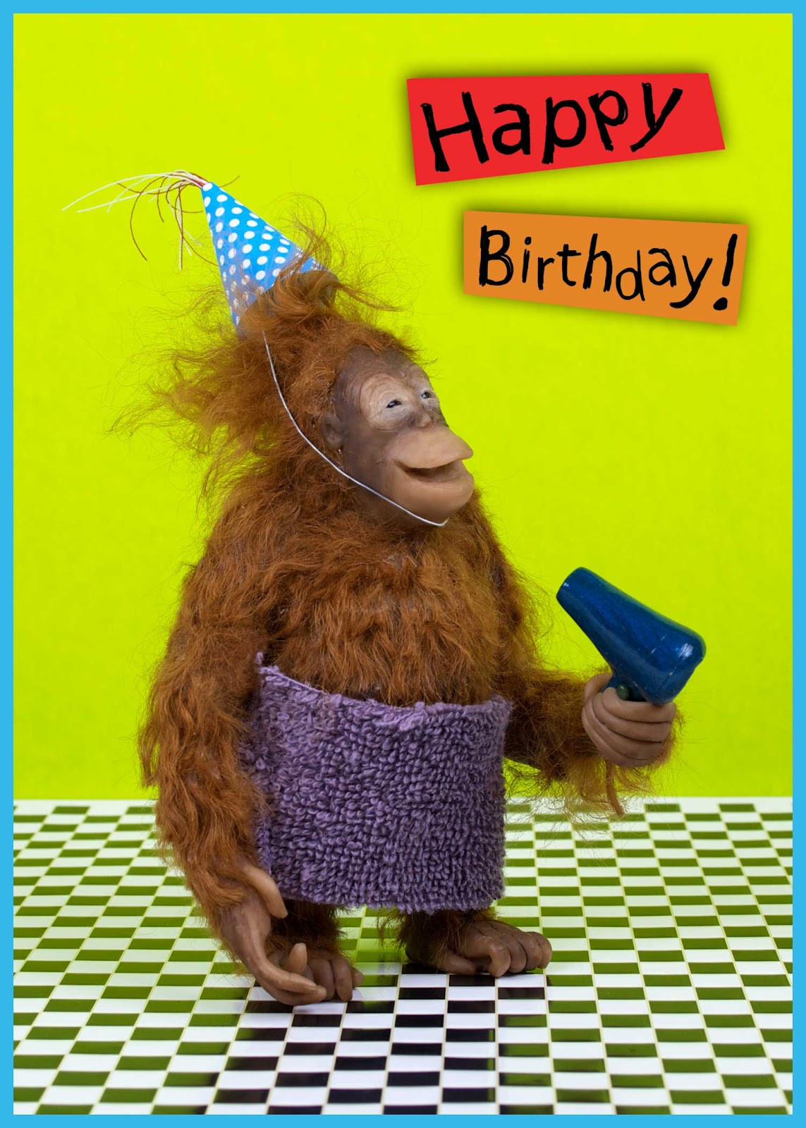 Happy Birthday Greetings Funny
 Caroline Gray Work in Progress Kids’ Birthday Cards
