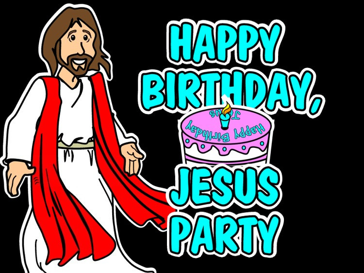 Happy Birthday Jesus Party
 Jesus Birthday Quotes QuotesGram