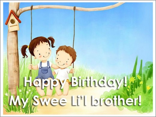 Happy Birthday Lil Brother Quotes
 Birthday Wishes Cards and Quotes for Your Brother